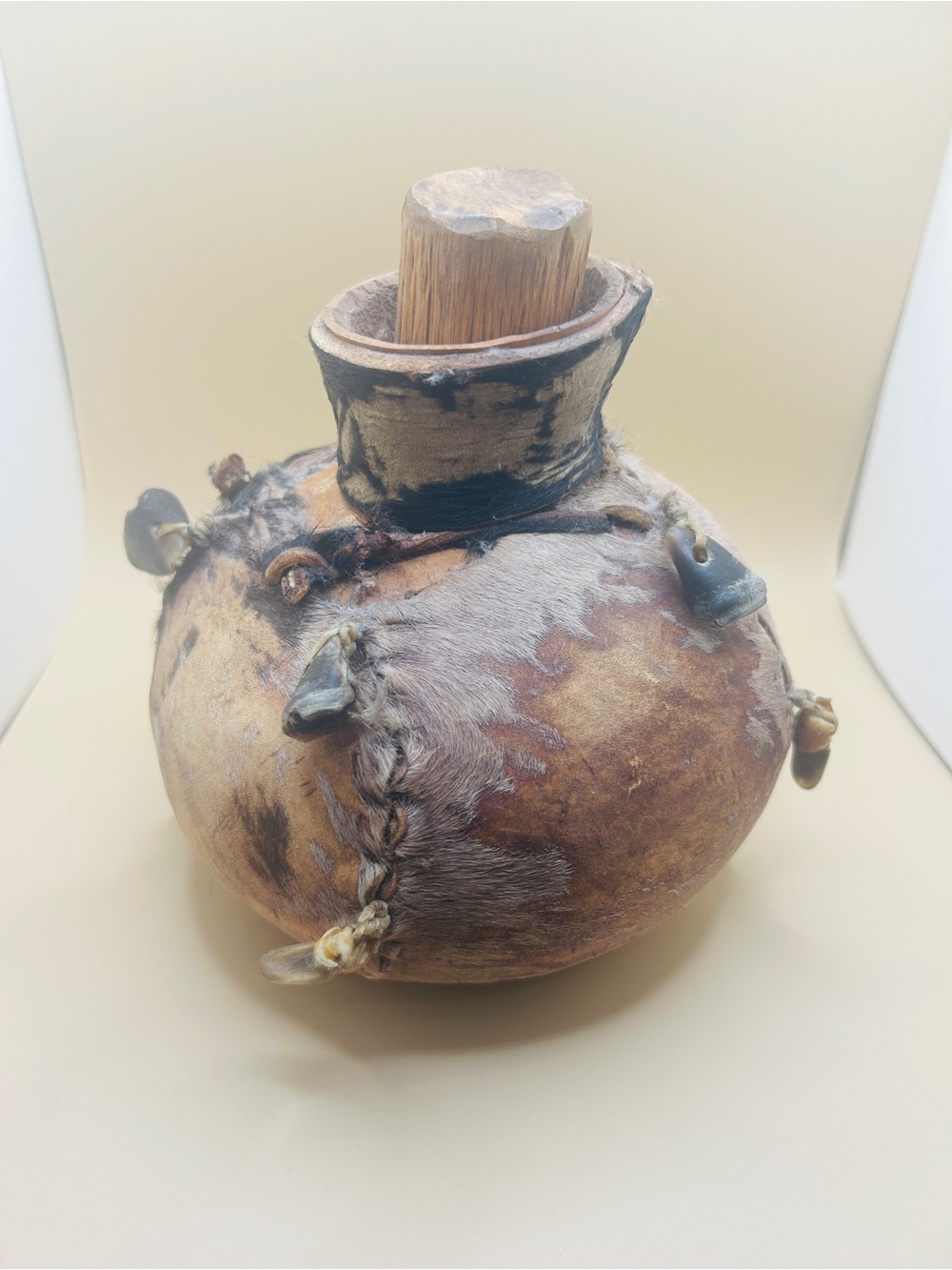 Vintage Handcrafted Decorative Water Vessel. Purchased Over 30 Years Ago.
